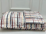 NİVEMESHOME BOYA DESENLİ 2 Lİ YASTIK KILIFI KAPAKLI 50X70
