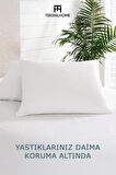 %100 Pamuk Sıvı Geçirmez Bebek Yastık Alezi Koruyucu 35x45 CM
