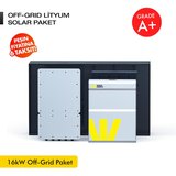 16kW Off-Grid Solar Paket - LiFePO4 Batarya/Inverter/Solar Panel  