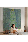Gustav Klimt Ayçiçekleri Duvar Örtüsü-8356