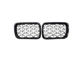 Bmw 3 Serisi E36 1997-1999 Uyumlu Dıamond  Panjur ( Böbrek ) Pıano Black  Çerçeve