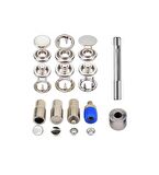 Hodbehod 100 Set 9.5 Mm Klikıt Çıtçıt Kalıp ve Manuel Çakım Kiti Set Saklama Kutulu