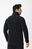 Crozwise Siyah Erkek Polar / Sweat - 6052-10