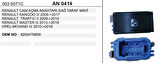 CAM KALDIRMA ANAHTARI SAĞ MAVİ MOVANO  RENAULT TRAFIC 2009-2014/MASTER KANGO III 2009-2017 6FİŞ