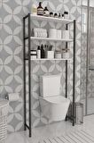 City Klozet Üstü Düzenleyici Raf Banyo Düzenleyici Klozet Üstü Raf Banyo Raf Dolap 
