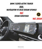 Bmw 2 Serisi Active Tourer 2025 Navigasyon Ve Bilgi Ekran Uyumlu Mat Ekran Koruyucu