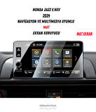 Honda Jazz e:HEV 2024 Navigasyon Multimedya Uyumlu Mat Ekran Koruyucu
