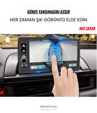 Honda Jazz e:HEV 2024 Navigasyon Multimedya Uyumlu Mat Ekran Koruyucu