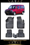 Fiat Doblo 2007 Model Araca Özel 3d Havuzlu Paspas