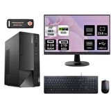 Lenovo ThinkCentre Neo 50T i3 12100 8GB 2TB SSD GT1030/4GB FDOS 11SC001ATX MASAÜSTÜ PC & 23.8" MONİTÖR