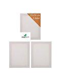 3 Adet 35x50 cm Boş Tuval Tablo
