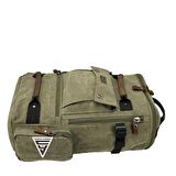 Ççs London 51564 XL Kanvas Sırt Çantası Haki