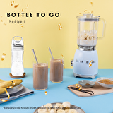 SMEG 50'S Style Retro Pastel Mavi Blender