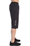 Crozwise 8036-06 Beden S Lycra Armüllü Erkek Spor Kapri ANTRASİT