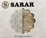 Sarar Gold Embos Tek Kişilik Kalın Battaniye 2.5 Kg 160 x 220