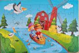 YAPBOZ PUZZLE - DÖRT ADET ( 40 PARÇA)