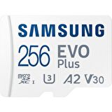 Samsung Evo Plus 256gb Microsd Hafıza Kartı Mb-mc256ka/tr - 130 Mb/sn