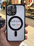 İphone 11 Pro Renkli Mercekli - Magsafe 