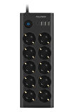 Ftr14 Type-c Girişli Akım Korumalı 10 lu Priz, 3 Usb