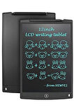 T12 Siyah Writing Tablet Lcd 12 Inç Dijital Kalemli Çizim Yazı Tahtası