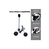 Jack Girişli 3.5mm İntercom Kulaklığı Bt31,bt22,bt35 Uyumlu Motorsiklet Kask Yedek Mikrofon