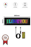 Rp1259 Led Matrix Panel 16x96cm Telefon Kontrollü Kayar Led Animasyon Aydınlatma