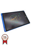 T12 Mavi Writing Tablet Lcd 12 Inç Dijital Kalemli Çizim Yazı Tahtası