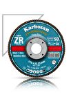 KARBOSAN 115X22,23 MM PREMİUM LİNE ZİRKONYUM FLSP DİSK SD 60 NUMARA