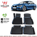 Bmw 3 Serisi F30 Paspas 2012 2019 Arası 3d Havuzlu Wöller Paspas