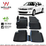 Citroen C Elysee Paspas 2012 2022 Arası 3d Havuzlu Wöller Paspas
