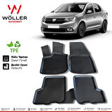 Dacia Logan Paspas 2004 2012 Arası 3d Havuzlu Wöller Paspas