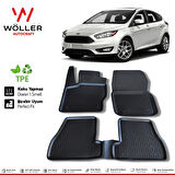 Ford Focus 4 Paspas 2015 2018 Arası 3d Havuzlu Wöller Paspas