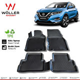 Nissan Qashqai Paspas 2014 2021 Arası 3d Havuzlu Wöller Paspas
