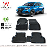 Opel Grandland X Paspas 2017 2021 Arası 3d Havuzlu Wöller Paspas