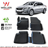 Peugeot 301 Paspas 2012 Sonrası 3d Havuzlu Wöller Paspas