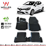 Renault Clio 4 Paspas 2013 2019 Arası 3d Havuzlu Wöller Paspas