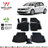 Volkswagen Golf 6 Paspas 2009 2012 Arası 3d Havuzlu Wöller Paspas