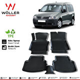 Volkswagen Caddy Paspas 2004 2010 Arası 3d Havuzlu Wöller Paspas