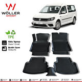 Volkswagen Caddy Paspas 2010 2015 Arası 3d Havuzlu Wöller Paspas