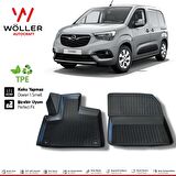 Opel Combo Van Paspas 2019 Sonrası 3d Havuzlu Wöller Paspas