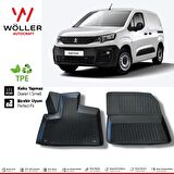 Peugeot Partner Van Paspas 2019 Sonrası 3d Havuzlu Wöller Paspas