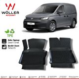 Volkswagen Caddy Van Paspas 2021 Sonrası 3d Havuzlu Wöller Paspas