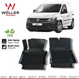 Volkswagen Caddy Van Paspas 2003 2020 Arası 3d Havuzlu Wöller Paspas