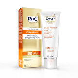 Roc Soleil-Protect Anti-Wrinkle Kırışıklık Karşıtı Likit Güneş Kremi 50 Faktör 50ML
