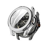 Forzacase Xiaomi Watch S4 ile uyumlu Önü Kapalı Ekran Korumalı Silikon Kılıf - FC010