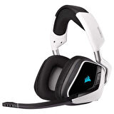 Corsair Void Elite RGB 7.1 Surround Kablosuz Beyaz Gaming Kulaklık