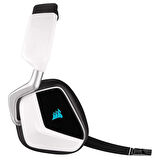 Corsair Void Elite RGB 7.1 Surround Kablosuz Beyaz Gaming Kulaklık