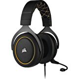 CORSAIR HS60 PRO (SARI) Surround 7.1 Harici Ses Kartlı Oyuncu Kulaklığı