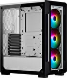 Corsair iCUE 220T RGB Airflow Siyah CC-9011173-WW Led Fanlı ATX Oyuncu Kasası Teşhir