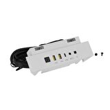 CORRSAIR CC-8900538 iCUE 5000X/5000D/5000D AIRFLOW I/O Panel, White